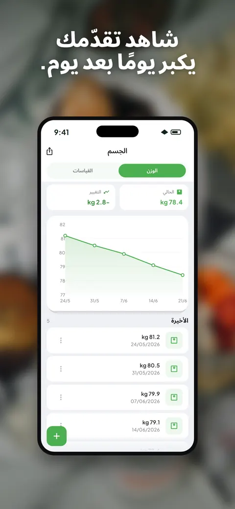 تطبيق Wellix يحلّل صورة سلطة على آيفون — 7/10