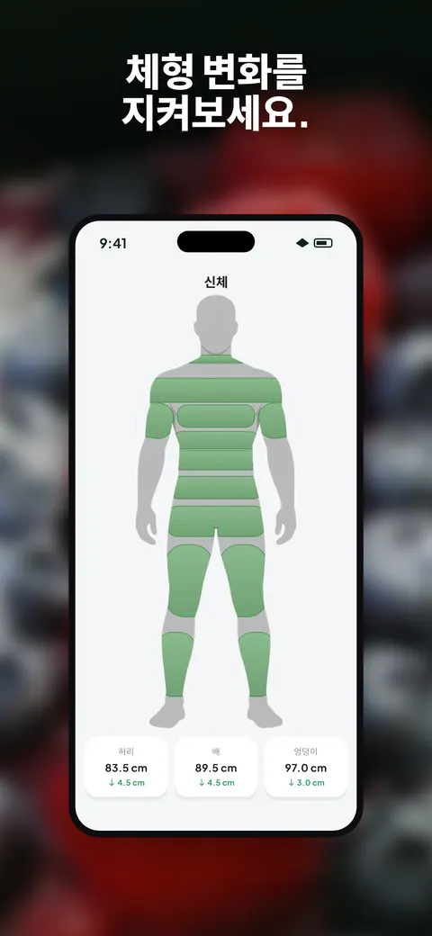 iPhone에서 샐러드 사진을 분석하는 Wellix 앱 — 8/10